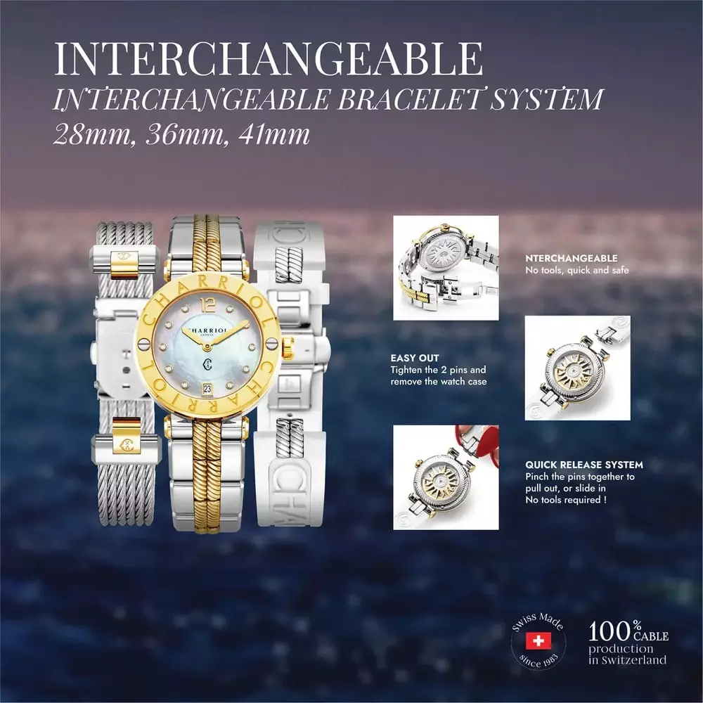 Charriol Swiss Made Woman's Watches CR28S.590.007