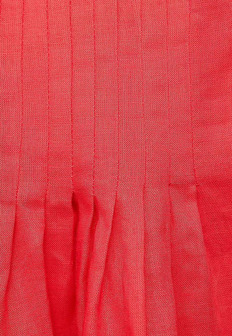 Ramie Pleated Skirt