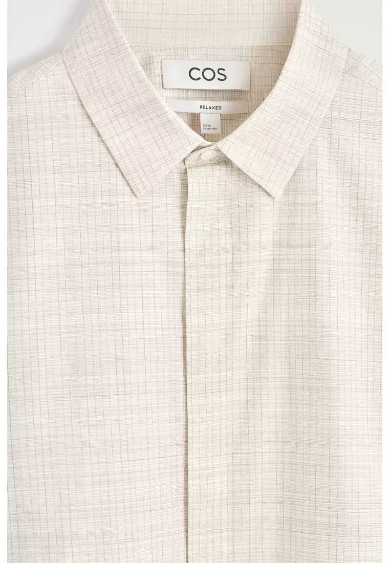 RELAXED COTTON SHIRT