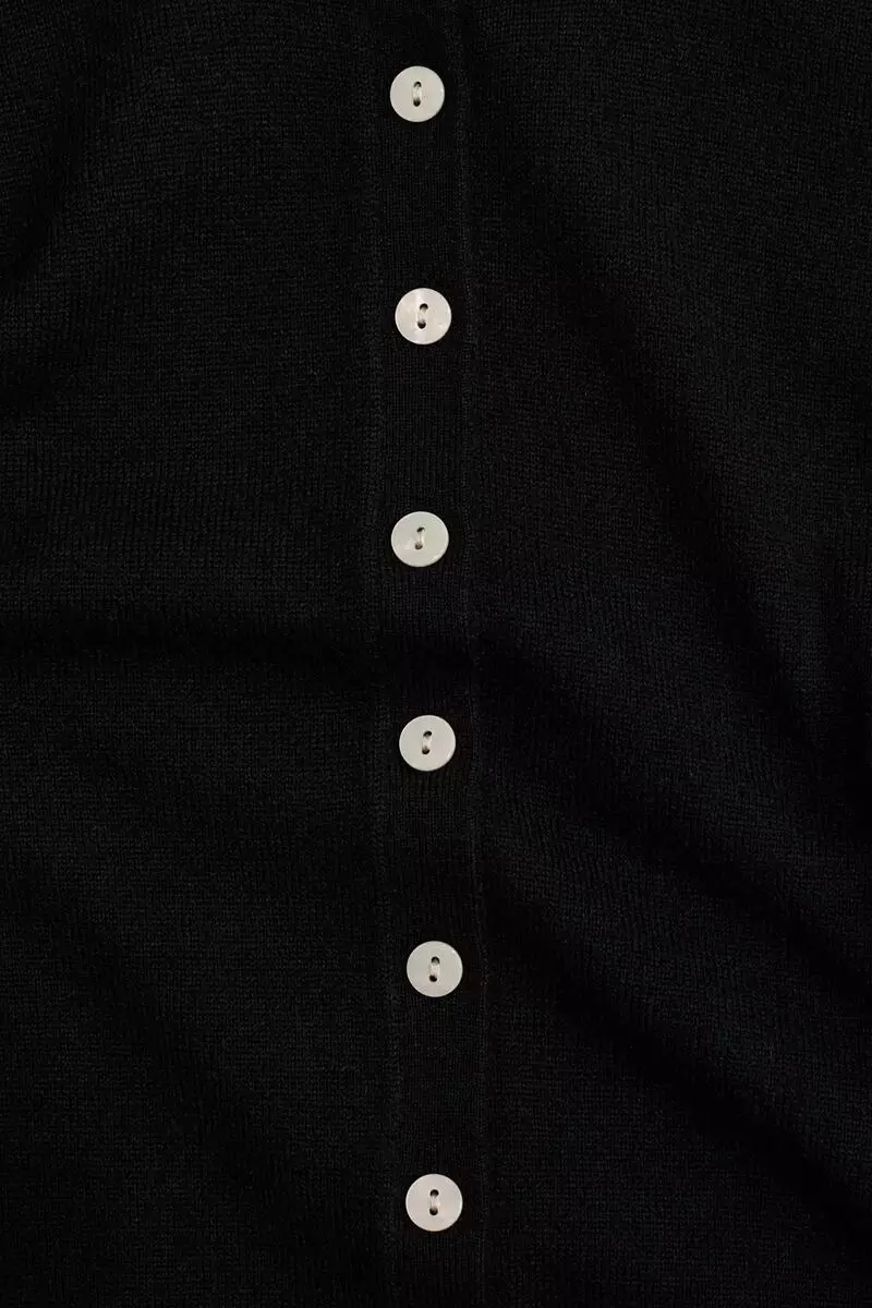 Turtleneck cardigan
