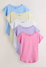 Purple/Blue/Butter Yellow/Pink/White