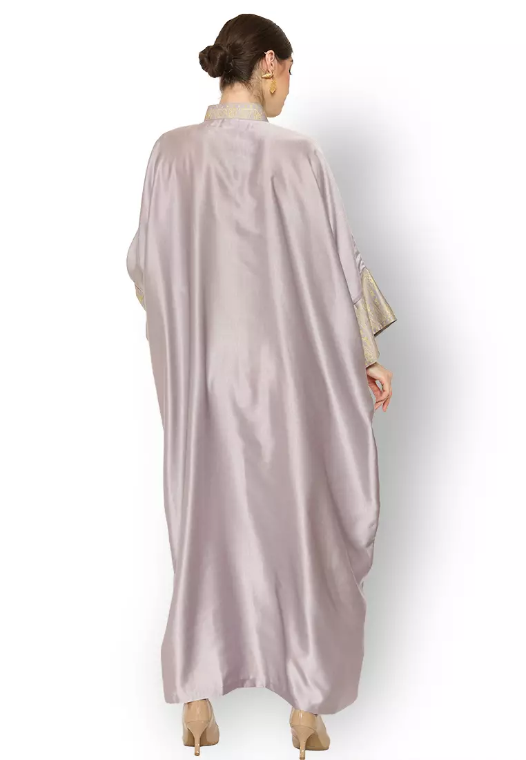Kanzi Exclusive Long Sleeve Songket Kaftan