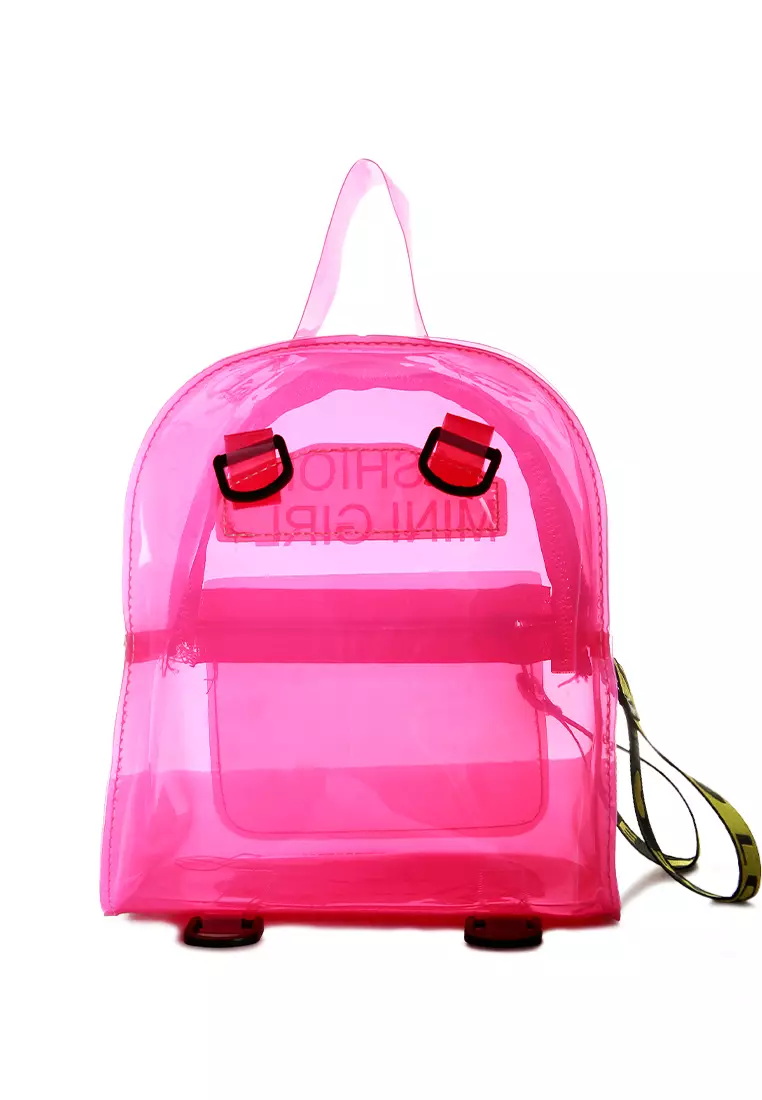 Neon clear backpack new arrivals
