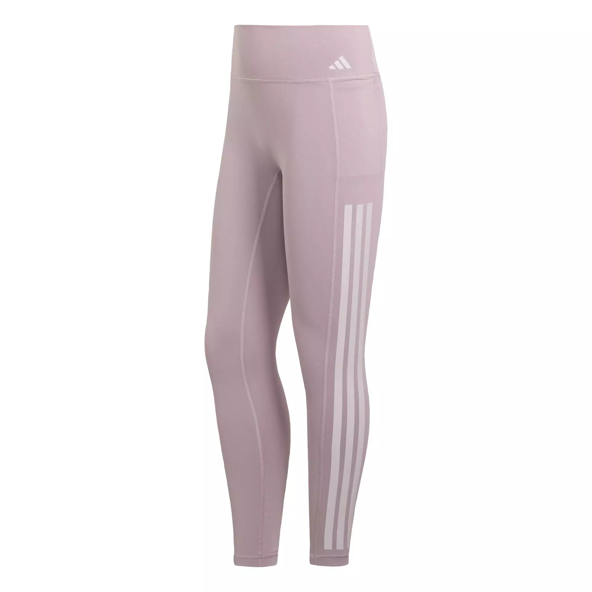 Gym & Training Optime Workout 3-Stripes 7/8 Leggings Women Purple JZ1059