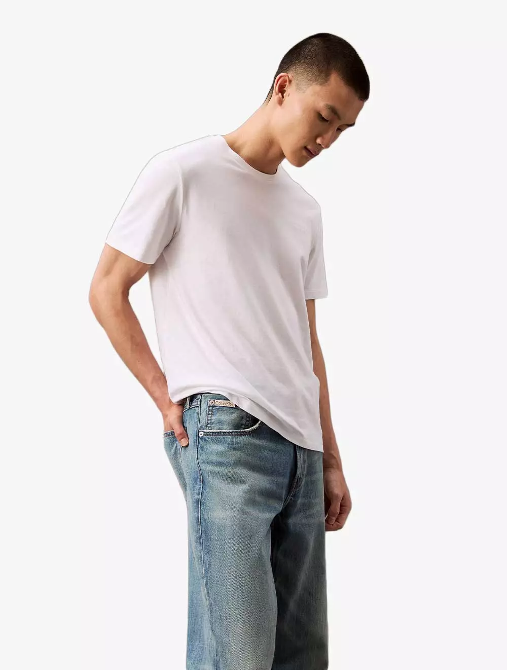 Calvin Klein - 90s Straight Aurora Jeans - Blue - blue