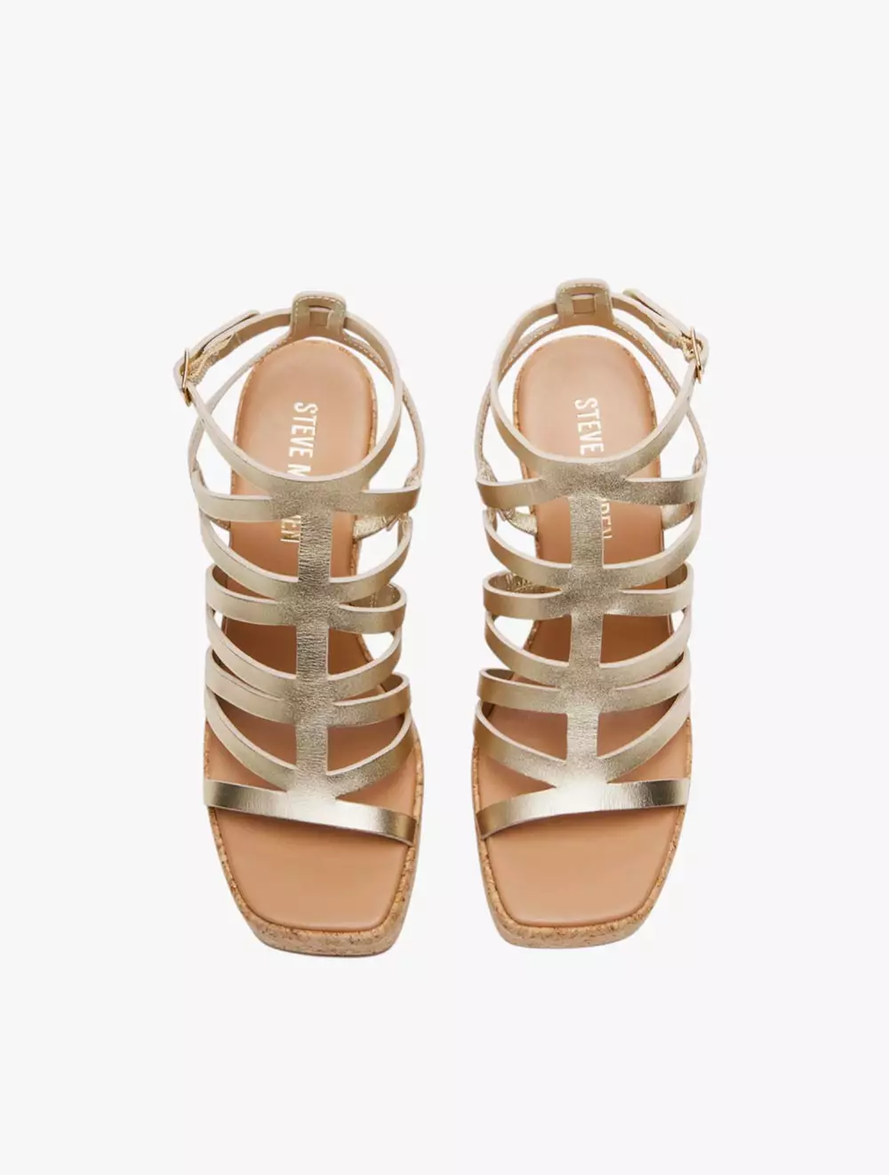 Steve Madden COZETTE Women's Wedges - Gold