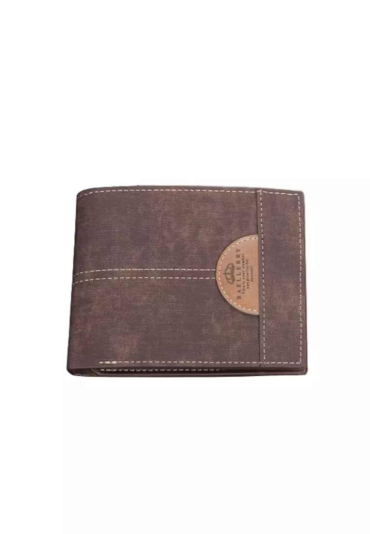 Dompet Pria Motif Polos Design Trendy Modern Kulit PU Leather Quality Premium ORIGINAL