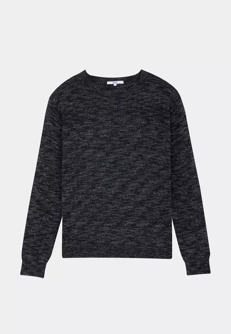 Black Ombre Yarn sweater