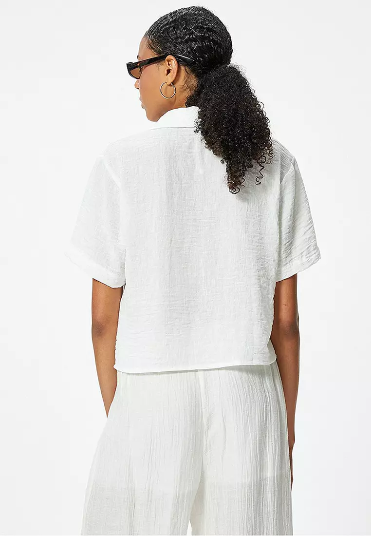 Crop Short Sleeve Shirt
