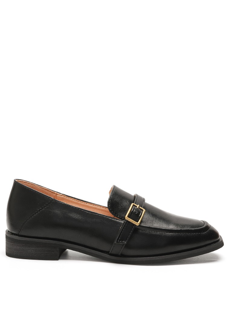 2.5CM Belt Buckle PU Loafer TE619-10