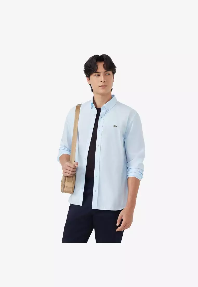 Regular Fit Stretch Poplin Shirt