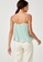 Love, Bonito green Brienne Ruffle Pleated Camisole Top F0627AAC6637ABGS_4