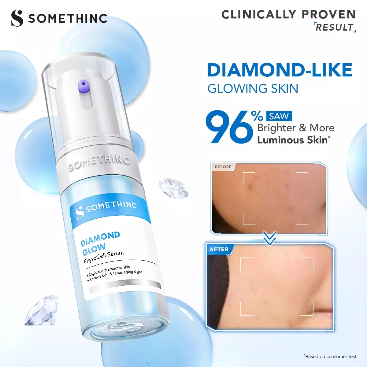 [TASYA FARASYA APPROVED] SOMETHINC SOMETHINC Diamond Glow PyhtoCell Serum - Serum Diamond untuk Kulit Berkilau dan Cerah