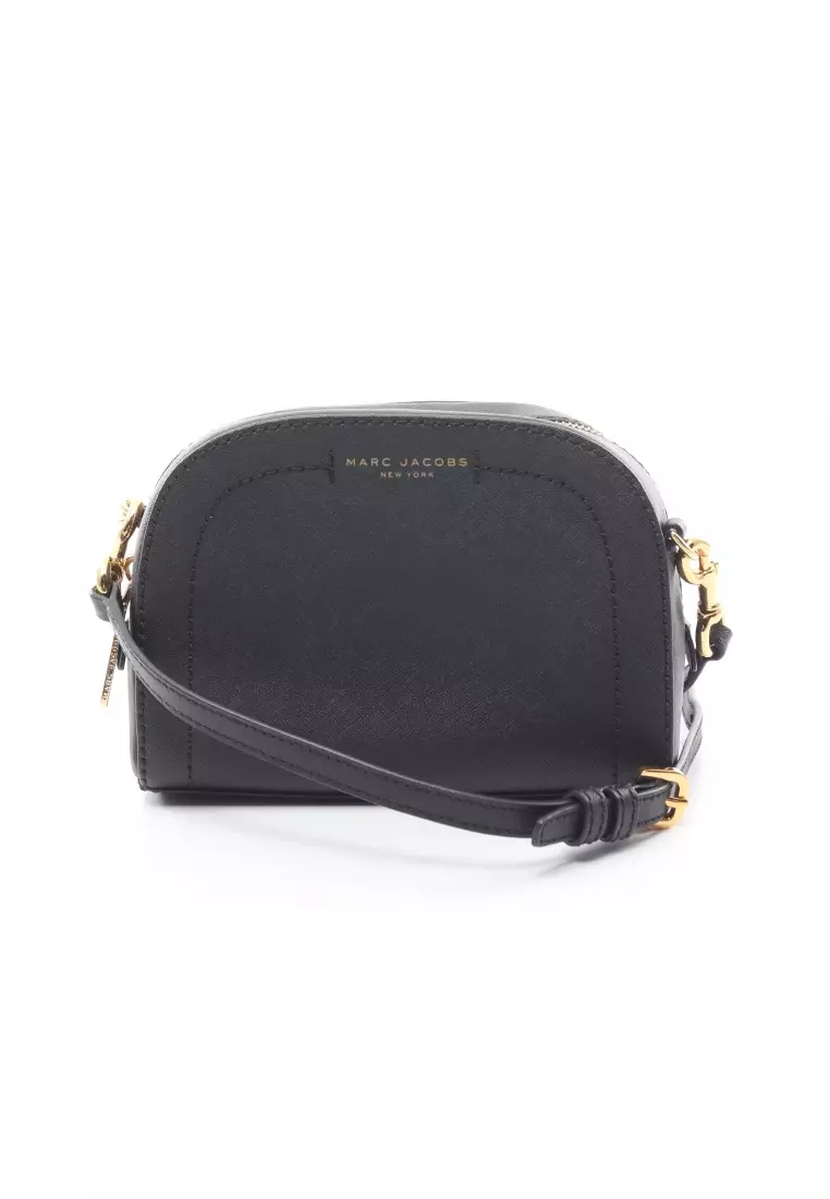 Marc jacobs playback leather crossbody bag black discount