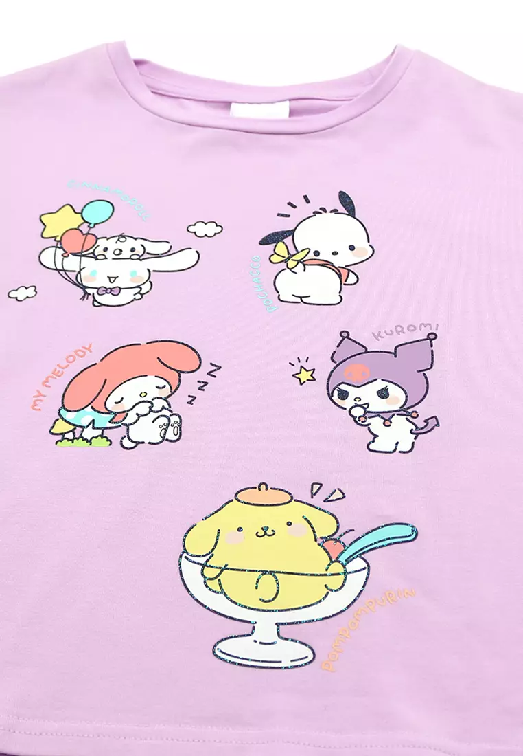 Girls Licensed Graphic Boxy T-Shirt "Friends"