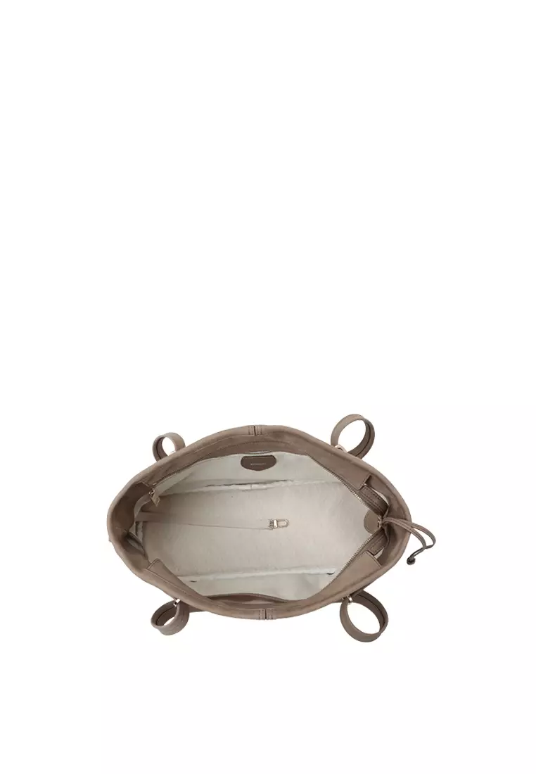 Empiricism Baguette 單肩袋 - 暖灰