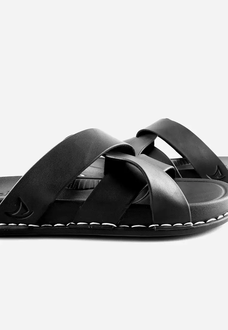 Jackson Evo 1JS7 Full Black - Sandal Slide