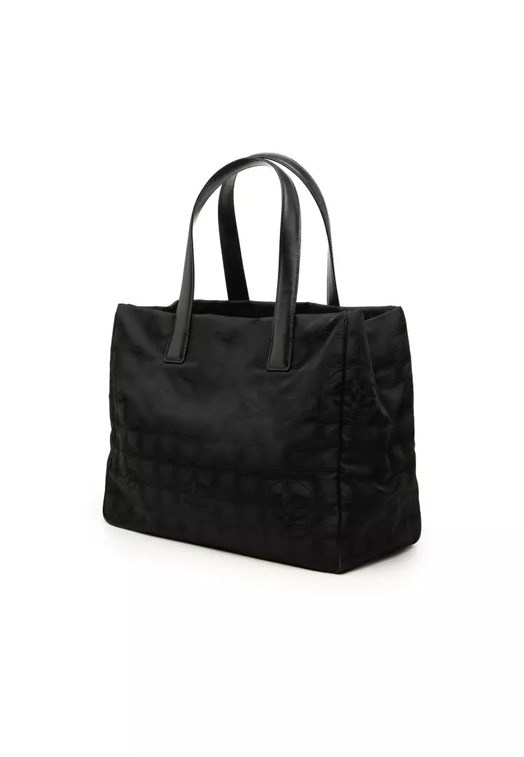 Pre-Loved Chanel New Travel Line Nylon Tote