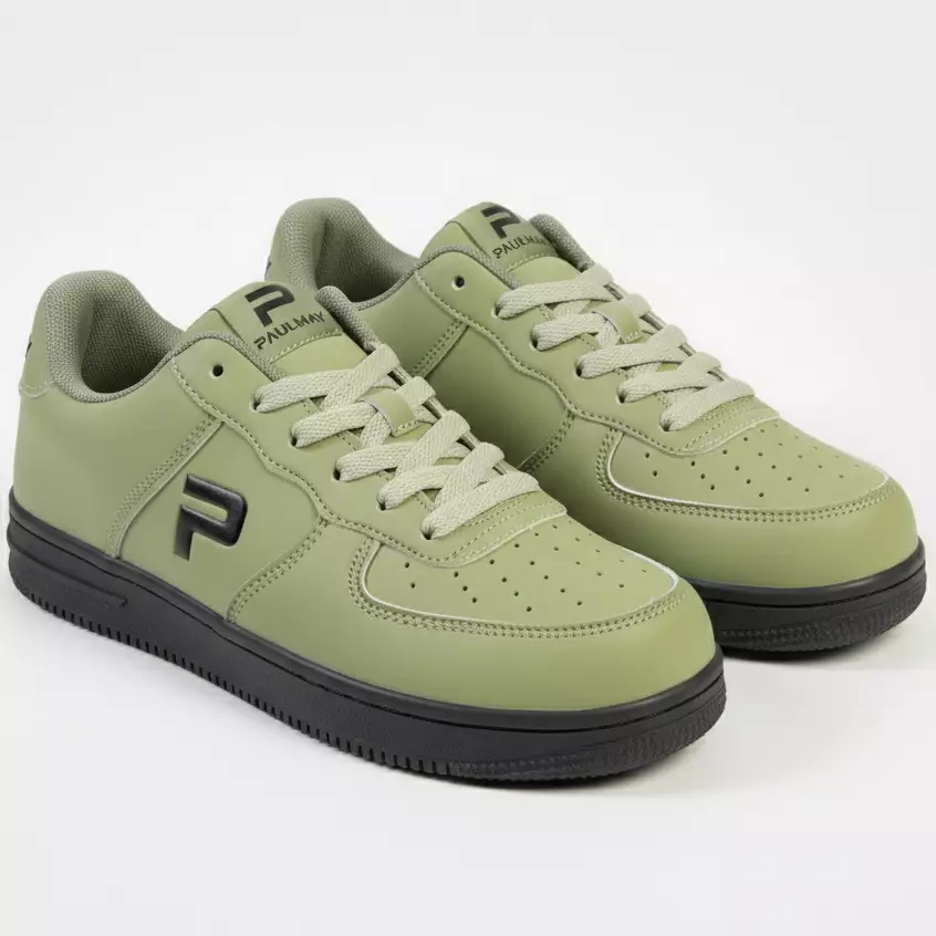 PAULMAY - Sepatu Sneakers Pria Denver - Sage