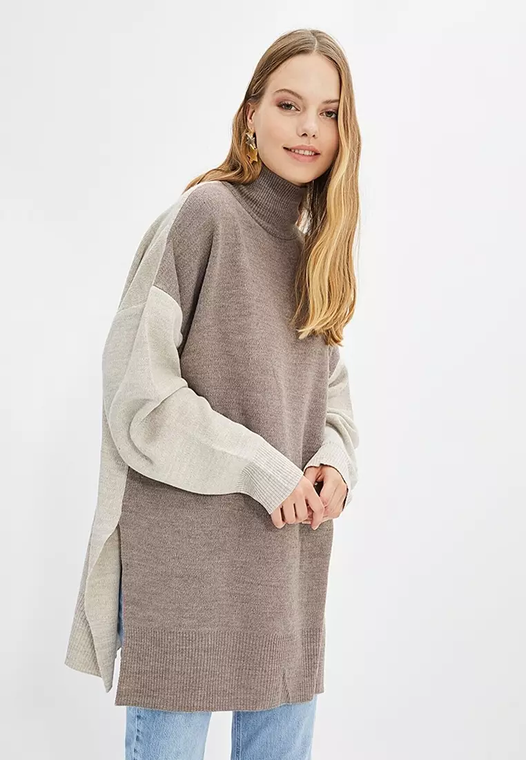 Cardigan turtleneck shop