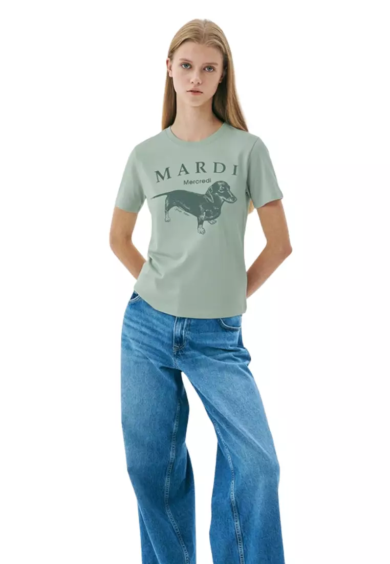 Slim Tshirt Ddanji Pastel - Mint