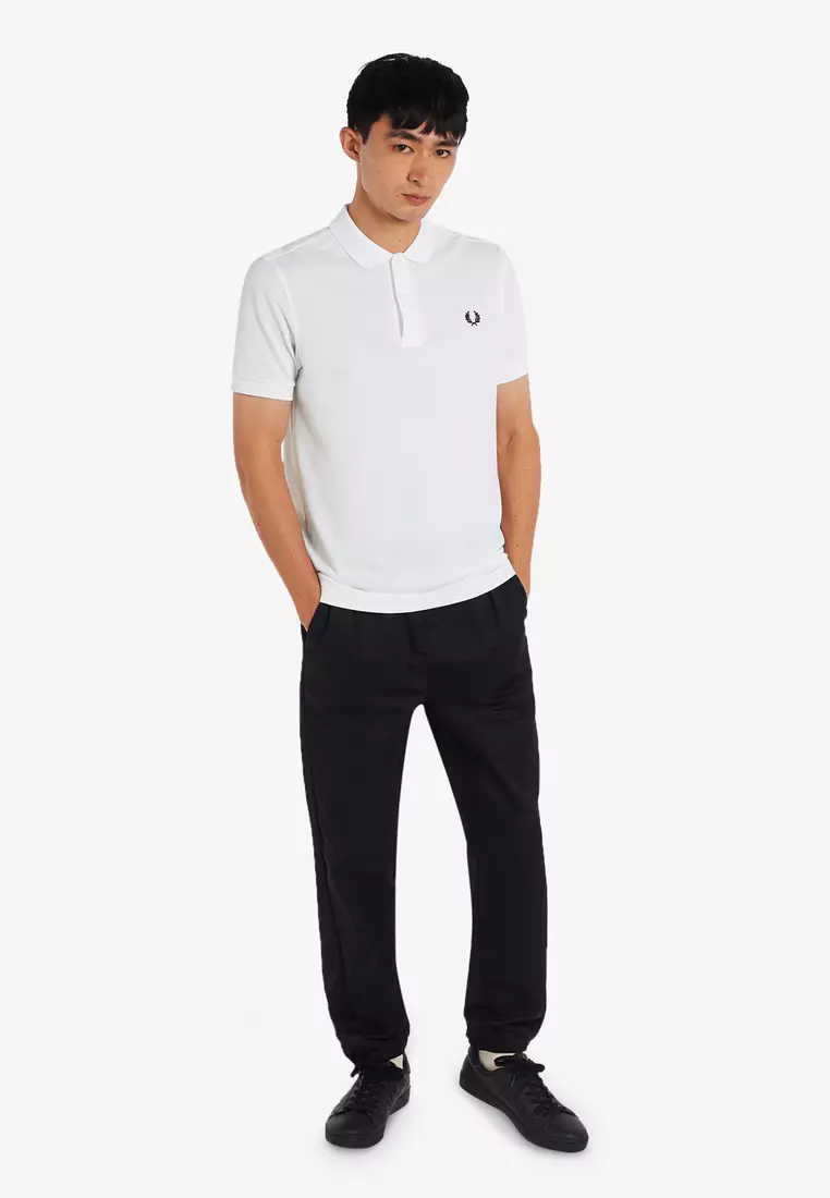 Fred Perry M6000 Plain Fred Perry Shirt (White)
