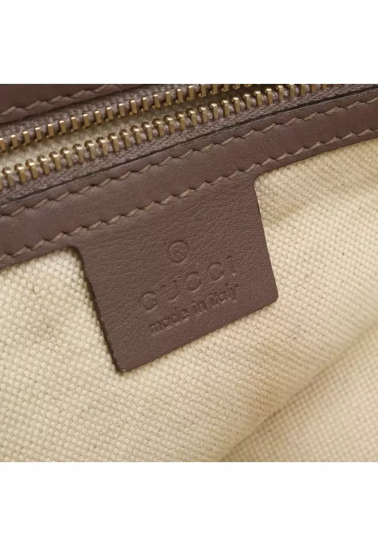 Pre-Loved Gucci mayfair gucci sima Handbag tote bag leather Dusty pink