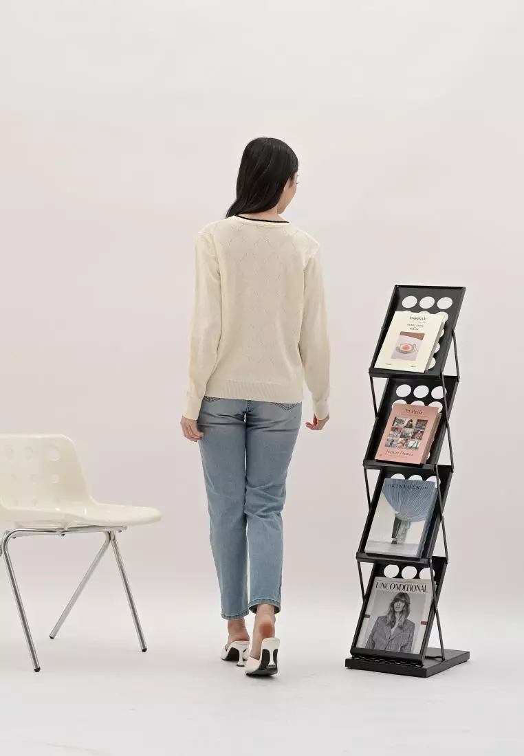 Mayonette Charlotte Top - Baju Atasan Wanita Terbaru Blouse Korean Style