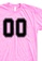 MRL Prints pink Number Shirt 00 T-Shirt Customized Jersey C625AAA026017CGS_2