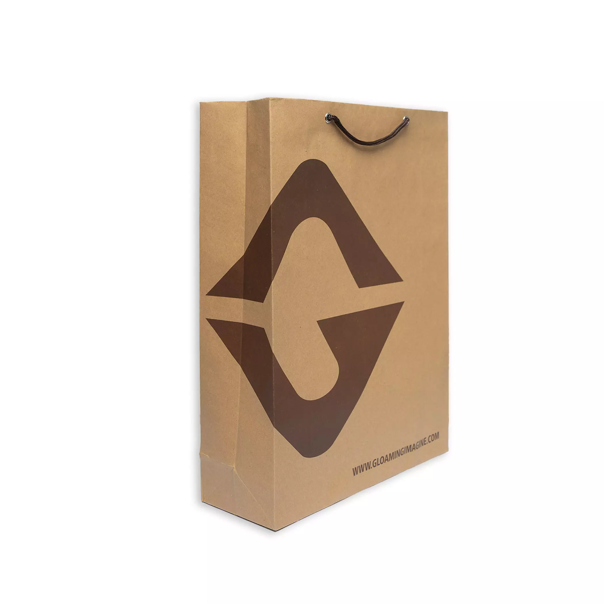 Gloaming Paper Bag Coklat Medium Large