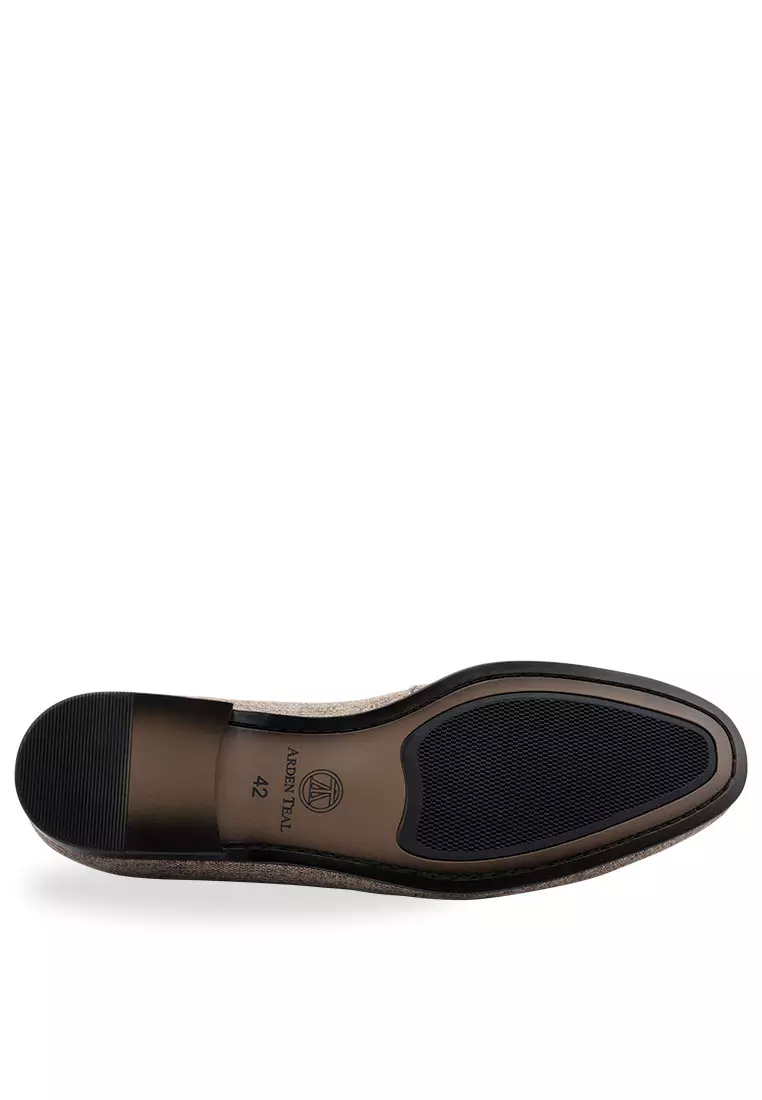 Rafael Brown Tassel Belgian Loafer