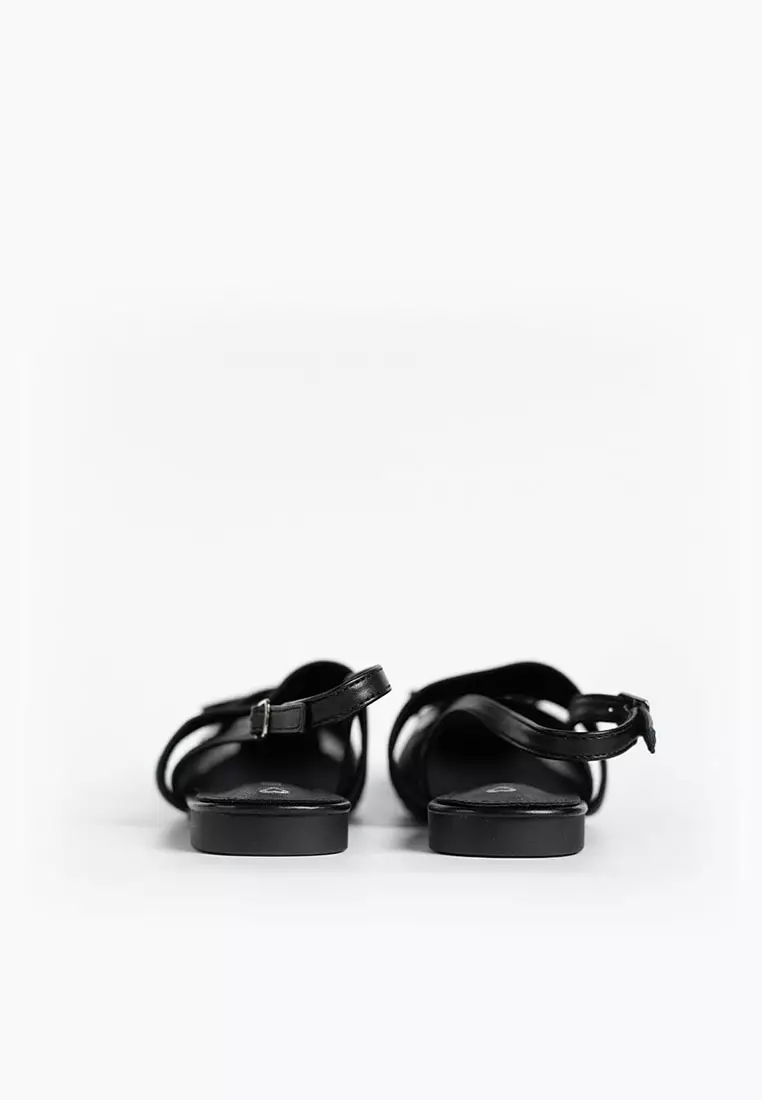 Brynn Ribbon Slingback Flats