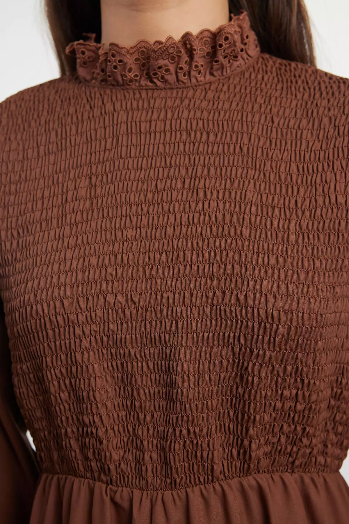 Modest Long Sleeves Maxi Dress