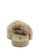 London Rag beige Acrylic Chain Strap Fur Slides in Beige 1508ASHA6D8155GS_5