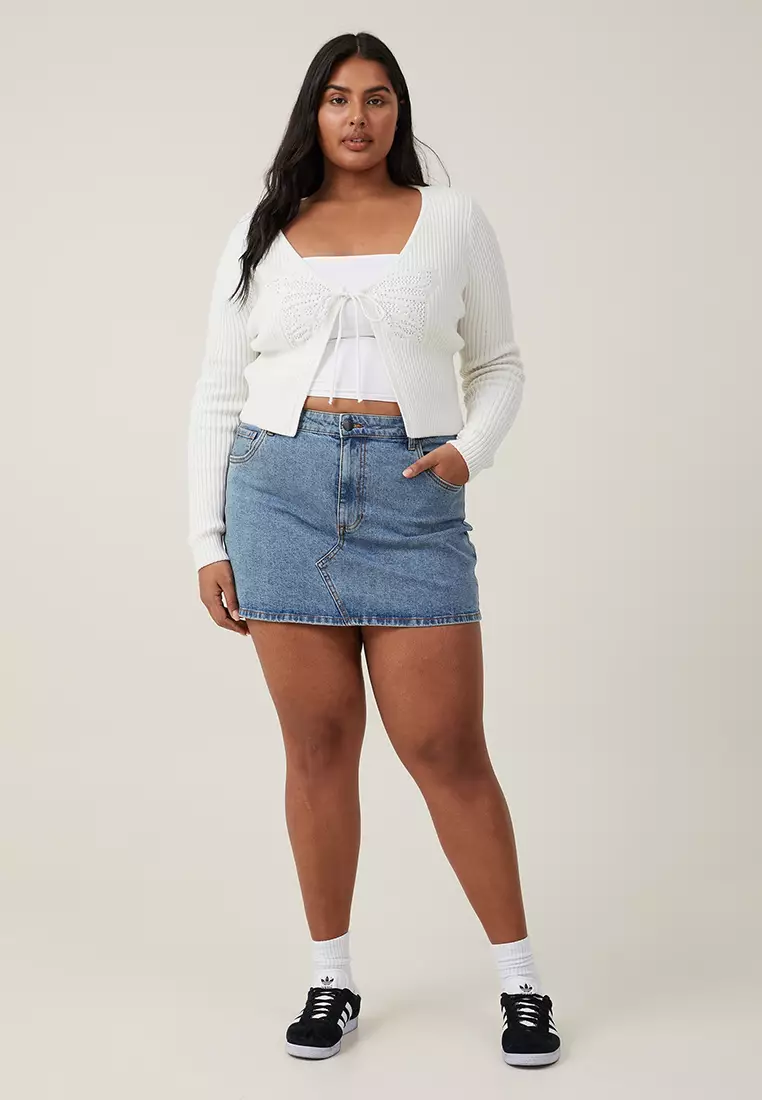 Butterfly Tie Front Cardigan
