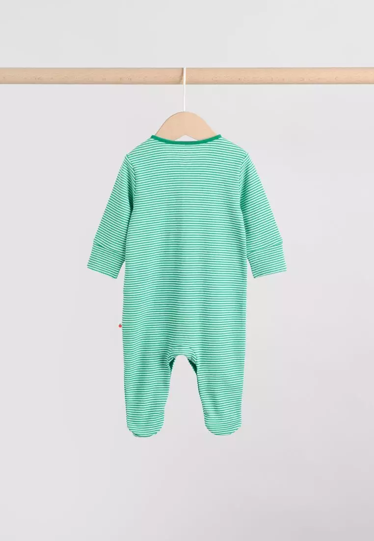 3 Pack Baby Sleepsuits