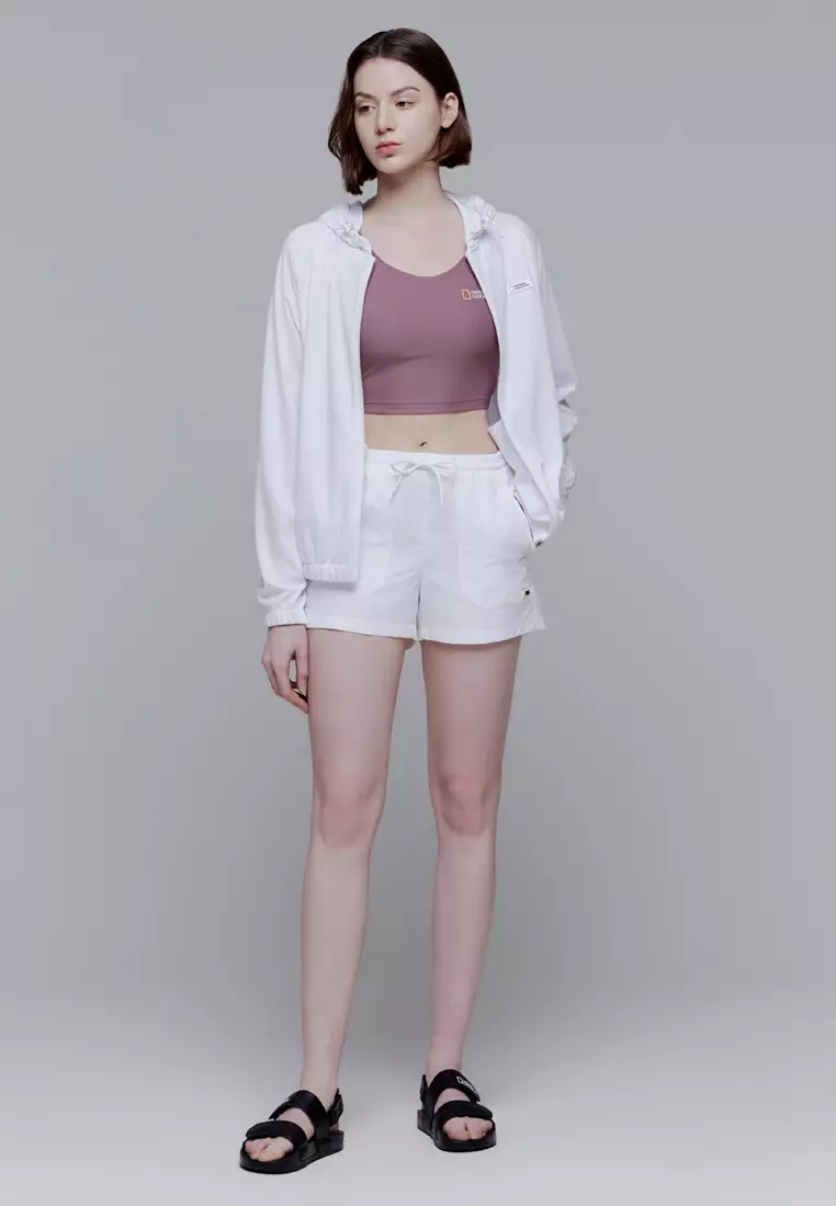 Women's Graphic Mesh Zip Up Jacket