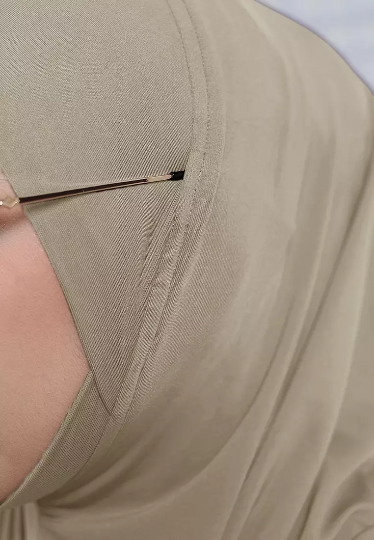 HIJAB INSTAN LUNA - SOFT CHOCO