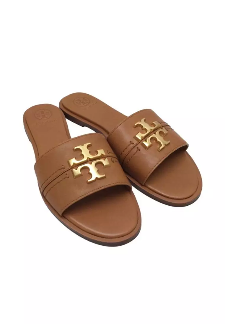 Tory burch leather sandals sale discount
