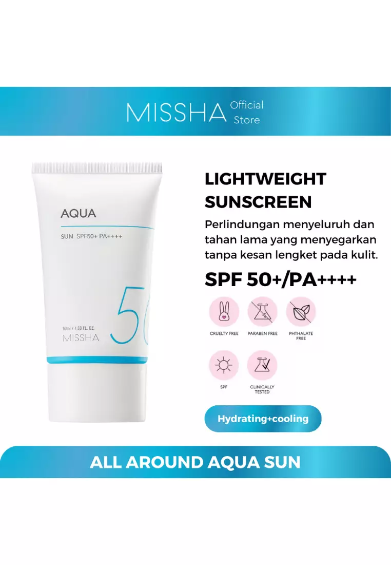MISSHA All Around Aqua Sun SPF50+/PA++++ (New Packaging)