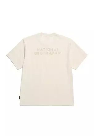 【NATIONAL GEOGRAPHIC】TORQUATUS SMALL LOGO半袖Tシャツ National Geographic Unisex TORQUATUS Small LOGO Short Sleeve