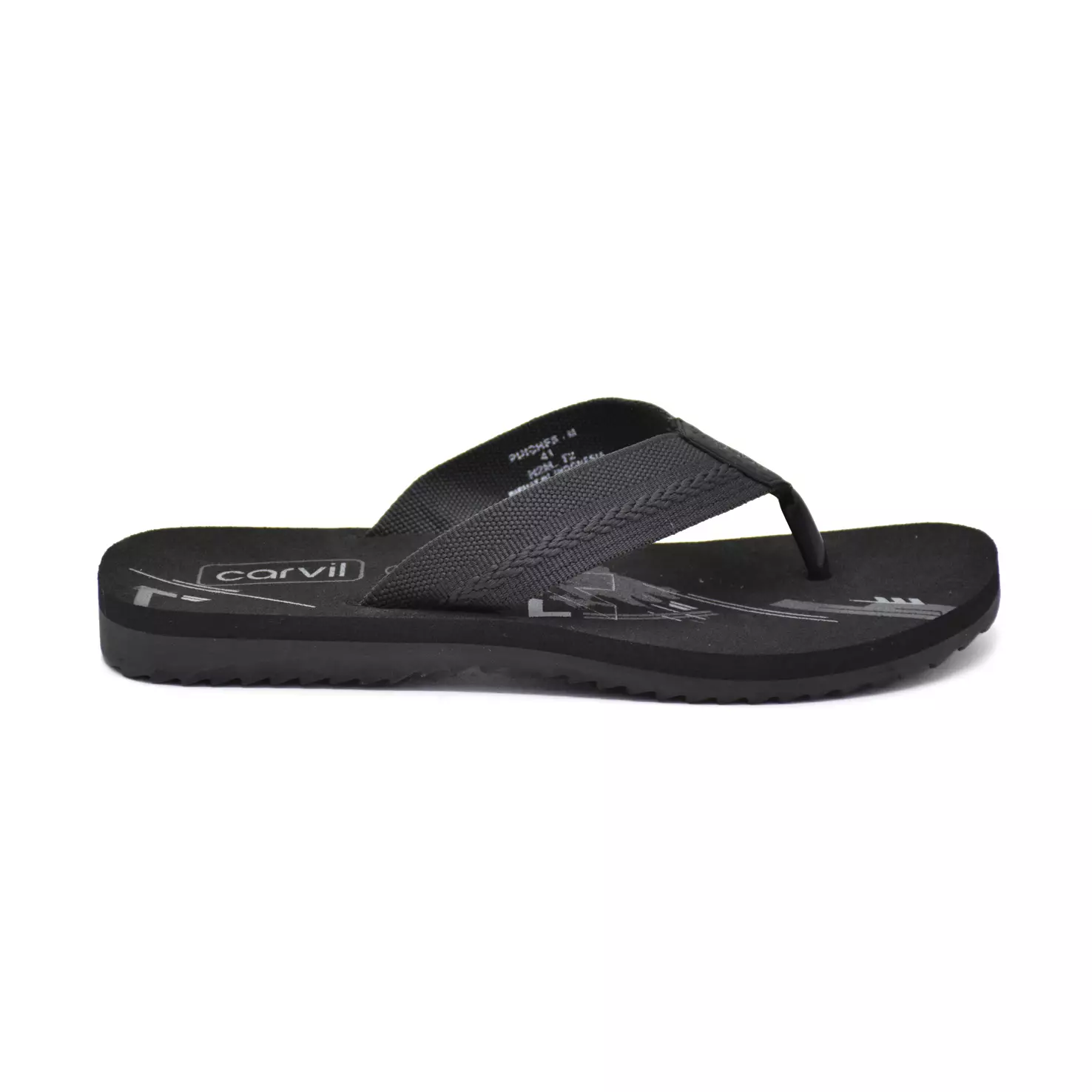 Carvil Sandal Pria Puicher-M Dark Grey