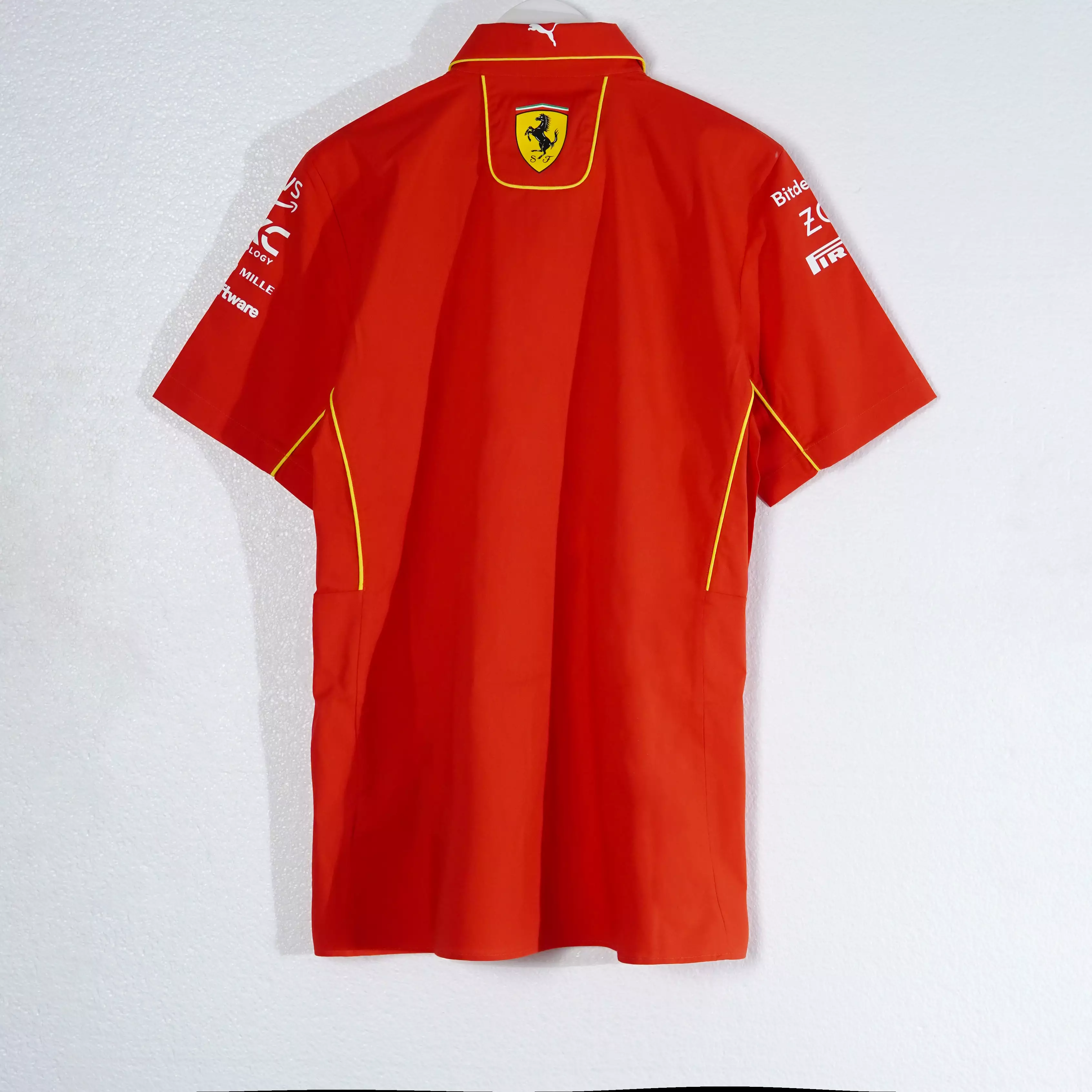 Kemeja F1 FORMULA ONE SCUDERIA FERRARI CLASSIC RED SHIRT 100% ORIGINAL
