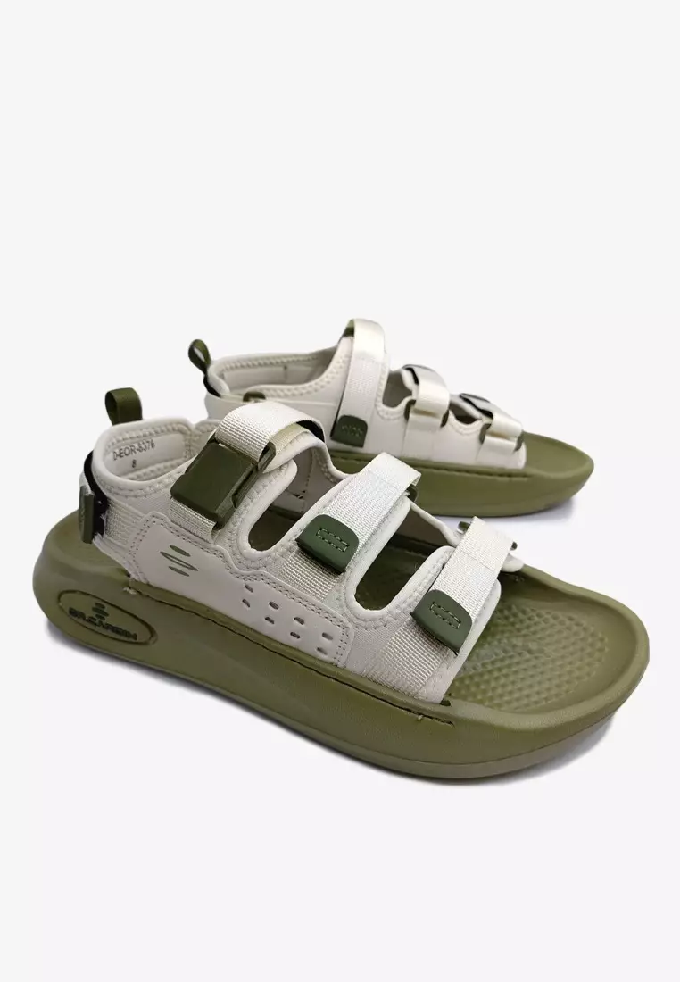 Dr Cardin Men Adjustable Triple Strappy Chunky Walking Sandals D-EOR-8376