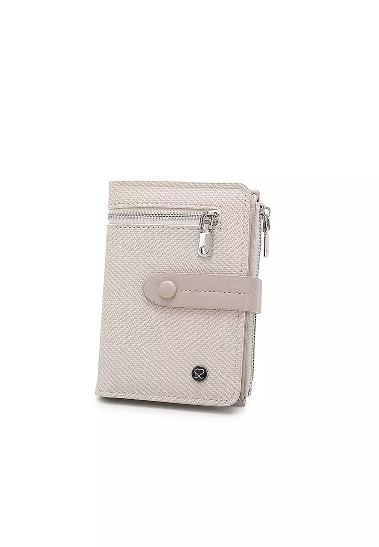 Women's Short Wallet / Purse - White