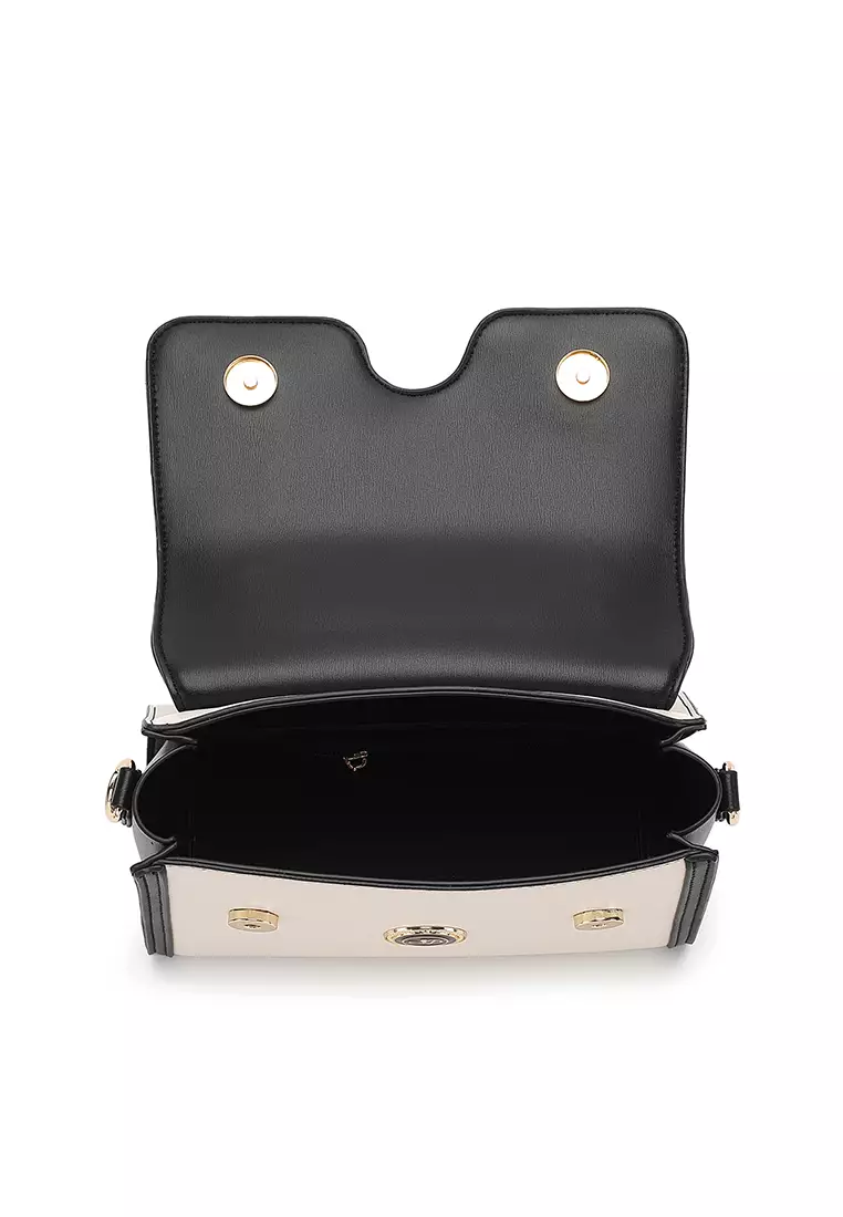 Top Handle Bag / Sling Bag / Crossbody Bag - White