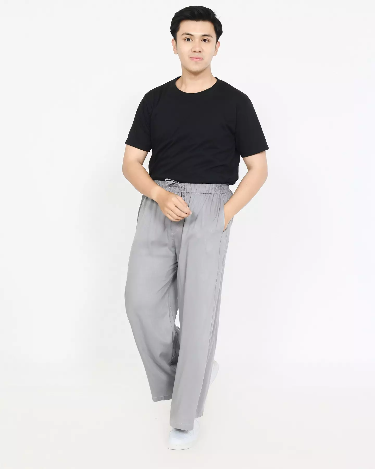 Daily Cotton Pants Dio [LIGHT GREY] Celana Panjang Pria