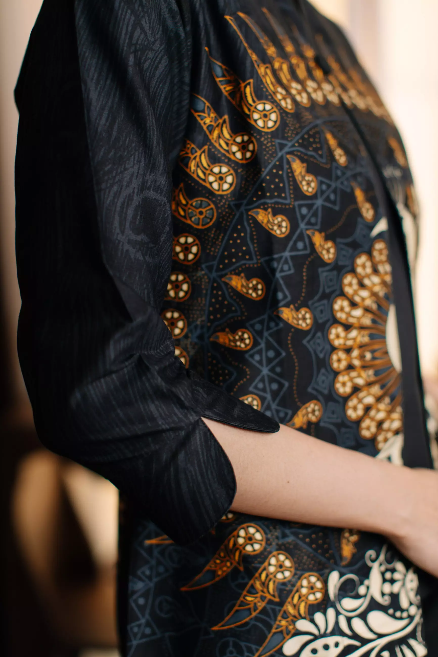 Adyatma Kalandra Blouse Batik Wanita Katun