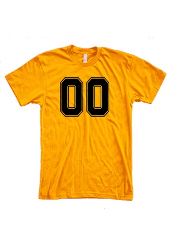 MRL Prints yellow Number Shirt 00 T-Shirt Customized Jersey CE721AA168709BGS_1