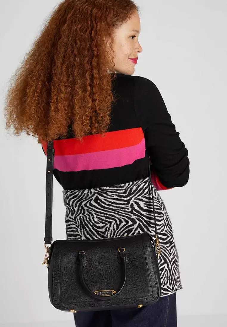 Kate Spade Gramercy Medium Satchel Black